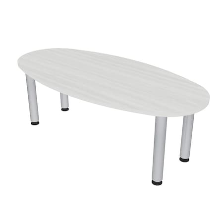 Skutchi Designs 33.5 in W, 59.5 in L, 29 in H, Engineered Wood Top, White HAR-BOVL-34X60-PT-WC